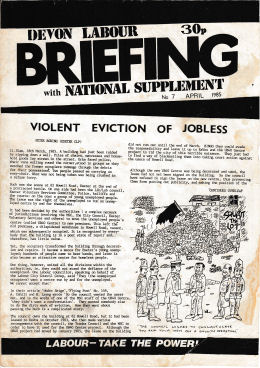 Devon Labour Briefing No.7 Apr 1985